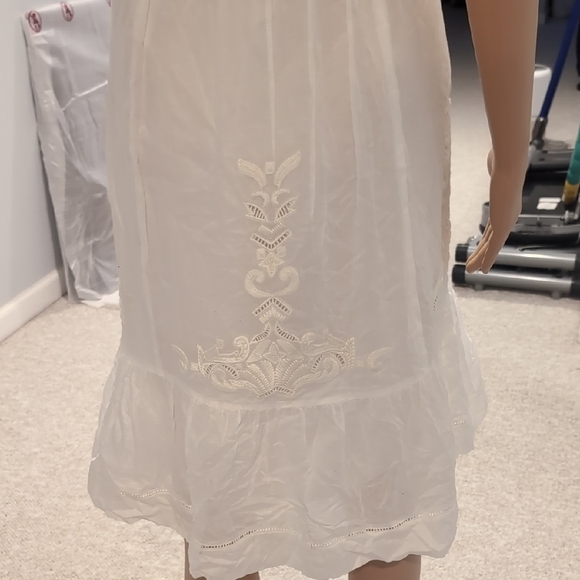 Vineyard Vines Cream Midi Sundress with Square Neckline - Picture 7 of 10